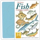 Heritage Fish playing cards novelty gift for fisherman fishing Ichthyology river