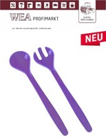 Salatbesteck 2-Tlg. Besteck SalatlöFfel Salatgabel 28Cm Kunststoff