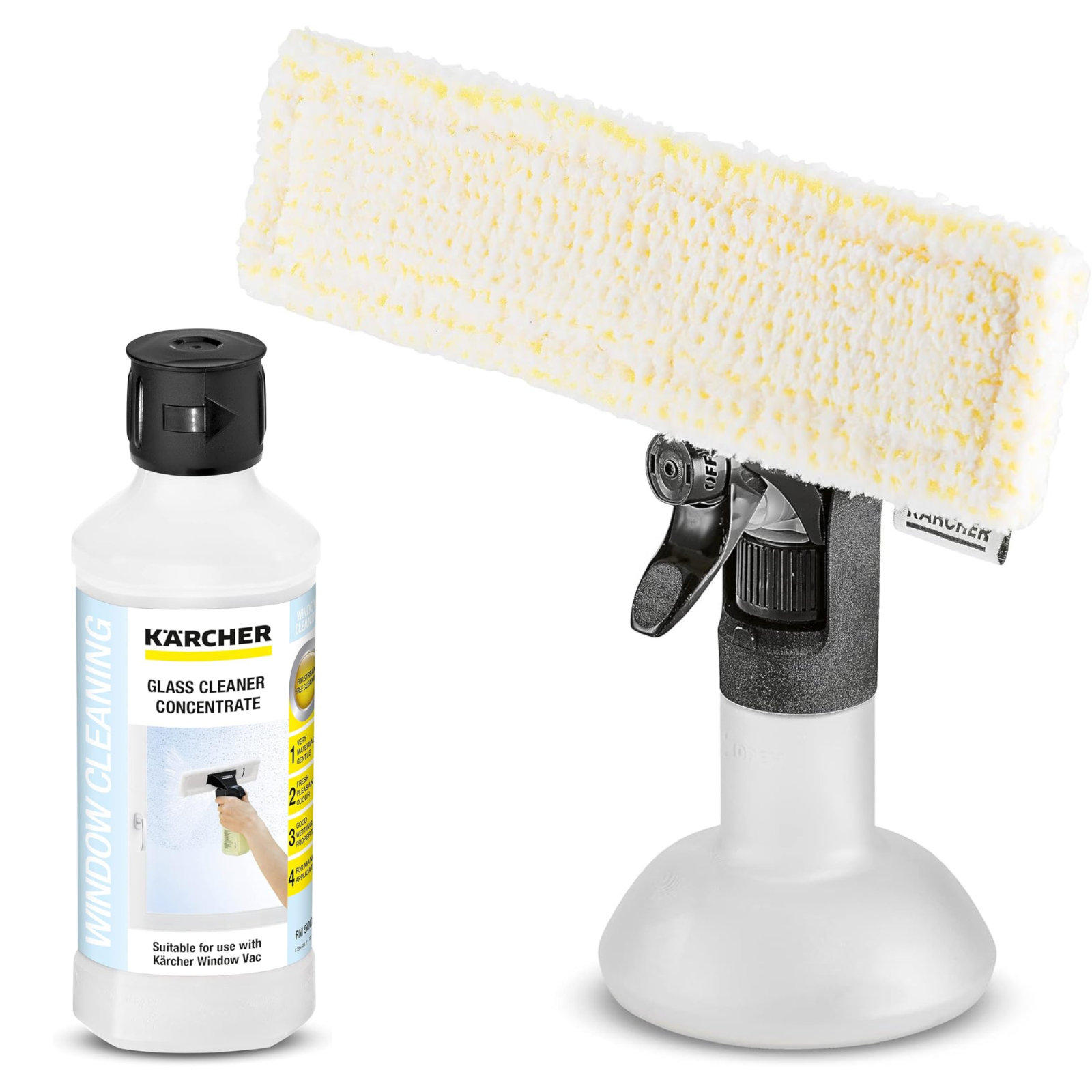 5 Panni Microfibra Per Kärcher WV2 WV5 WV6 | Ricambio Per Pulizia Vetri | Lavabili E Riutilizzabili - Foto 2