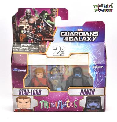 Marvel Minimates TRU Toys R Us Guardians of the Galaxy Movie Star-Lord & Ronan