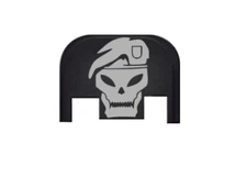 No Snowflakes Engraved Slide Back Plate Aluminum Made USA for Glock G43