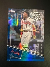 2022 Topps Series 1 Ronald Acuna Jr. 2021 Greatest Hits  21GH-11 Holo Braves