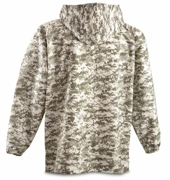 NEW XL 2X Digital Snow Camo Cover-Up Breathable Coat Jacket Suit Hooded Hunting - Image 2 of 3
