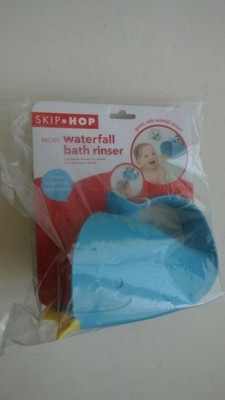 moby waterfall bath rinser
