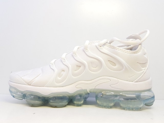 Nike Air Vapormax Plus TN Triple White Platinum Mens Trainers Sneaker Sizes 6-12 UK 9 US 10 EUR 