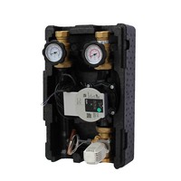 Heizkreis-Set Mit Mischer 40-70°C & Wilo Para 25/6 Pumpengruppe Mit Festwert