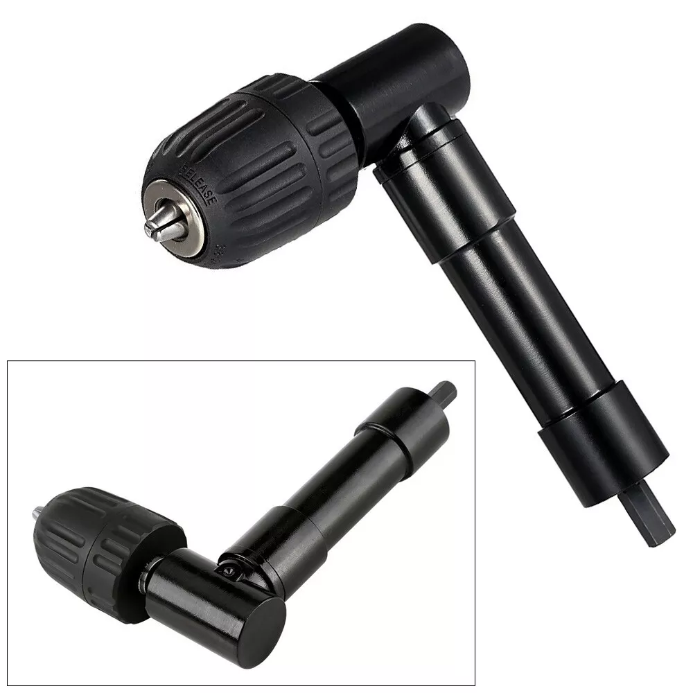 Right Angle 90 Angled Drill Attachment Adapter Aluminium Metal