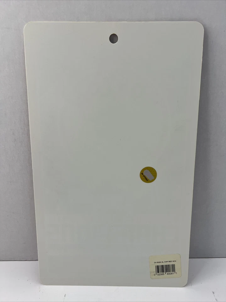 Boston Red Sox 07 World Series Champions Sign 12X 7" 2007 FANS ONLY Hologram MLB - Image 2 of 4