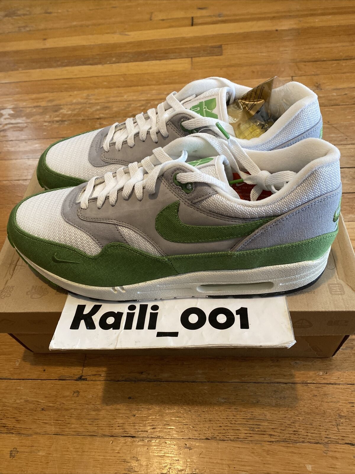 hiërarchie nieuws Comorama Nike Air Max 1 Premium QS Sz 12 CHLOROPHYLL Patta Robot Parra Amsterdam  GREEN A | eBay