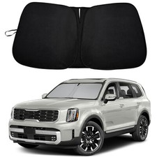Windshield Sun Shade Front Window UV Block Cover Fit For Kia Telluride 2020-2025