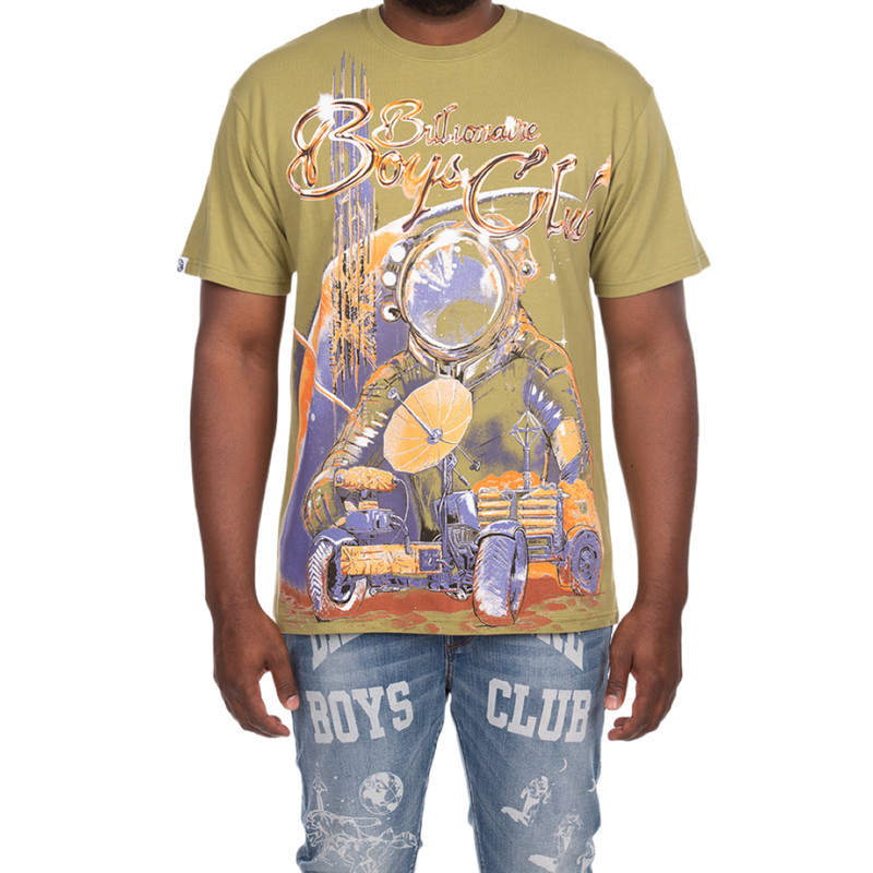 BILLIONAIRE BOYS CLUB 841-1305 BB ASTRO ROVER SS ТРИКОТАЖ_MOSSTONE-РАЗМЕР M 18190₽
