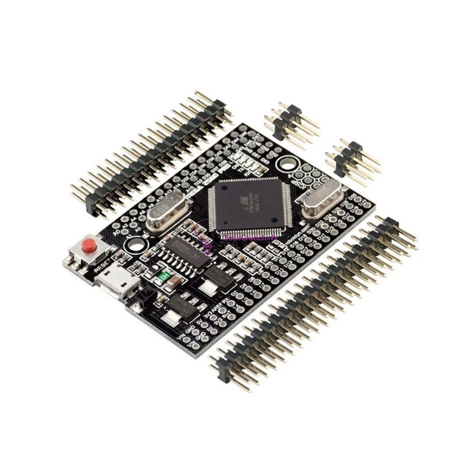 Mini MEGA 2560 Pro Micro USB CH340G ATMEGA2560-16AU For Mega 2560 R3 Arduino FR - Photo 3/4