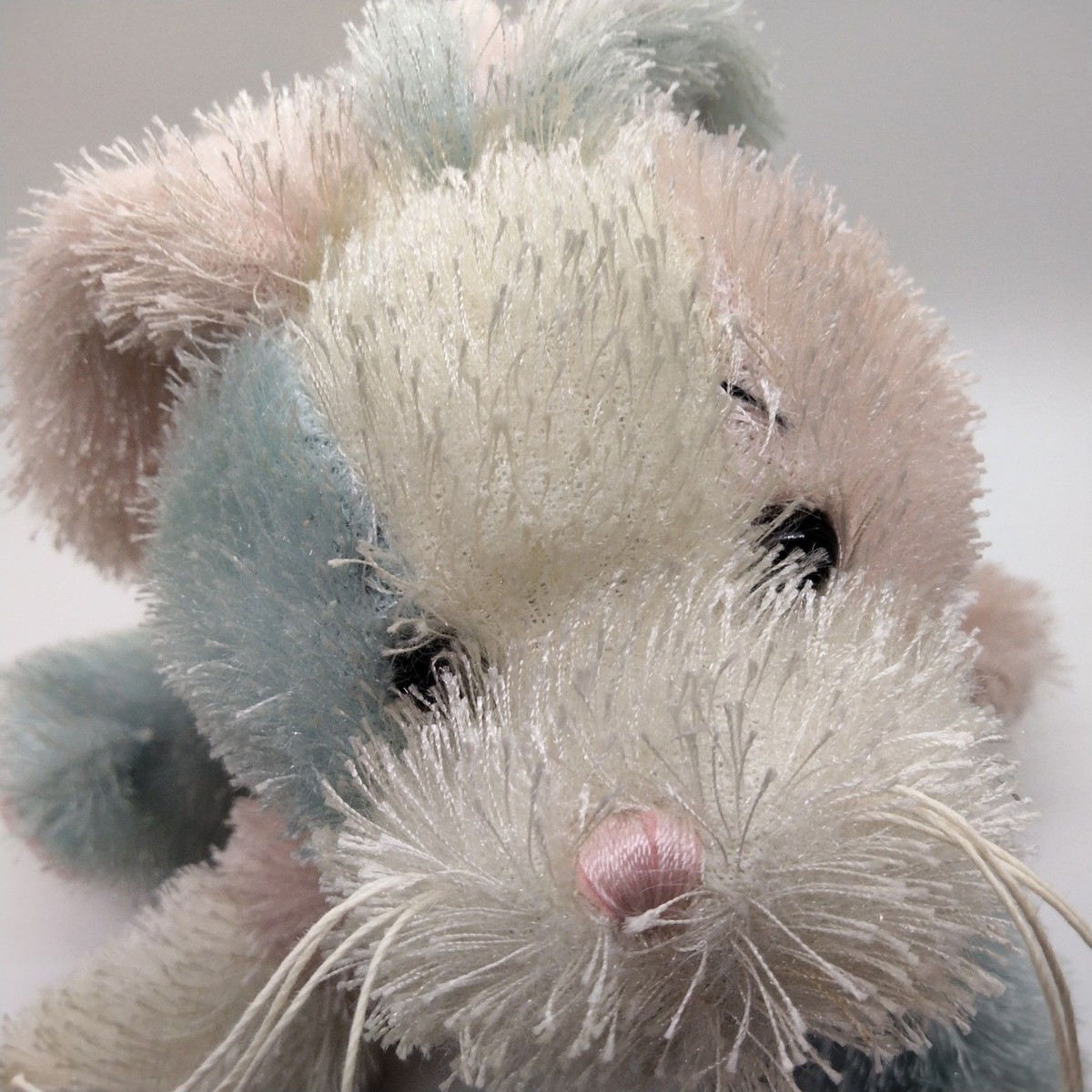 GANZ Webkinz Cotton Candy Bunny Pink Blue 8