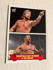 Ted dibiase sr & jr 2012 topps heritage family insert wrestling card see scan