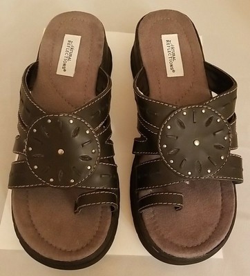 natural reflections sinsee wedge sandals for ladies