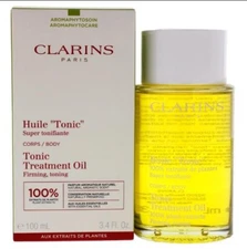 CLARINS TONIC TREATMENT  OIL  3.4 oz - NEW IN BOX