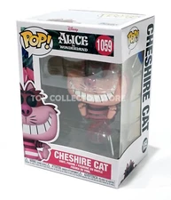 Funko Cheshire Cat 1059 Translucent Alice in Wonderland w/ POP Protector Cat