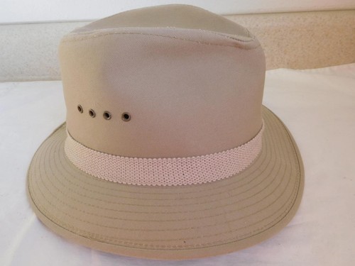 KHAKI FEDORA Safari men's HAT Country 