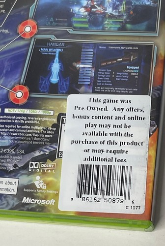 Microsoft Xbox 360 Square Enix Project Sylpheed Arc of Deception W/ Manual Works - Picture 5 of 11