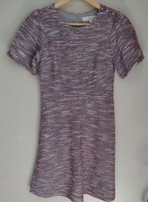 Women's Loft Short Sleeve Dress Size 0 Multicolor BNWT