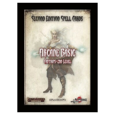 Legendary Games Pathfinder Second Edition: Spell Cards: Arcane Basic