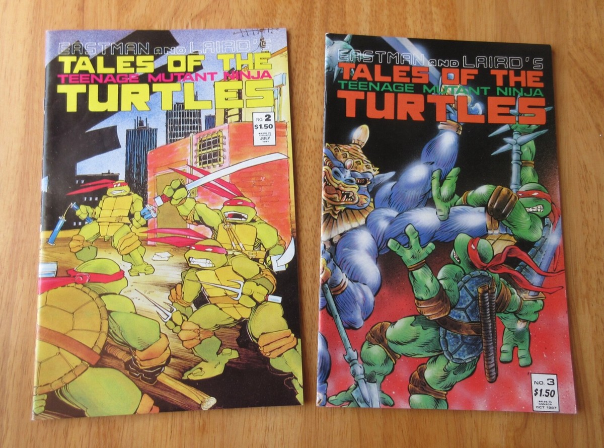 Lot of *2* TALES OF THE TEENAGE MUTANT NINJA TURTLES (1987): #2