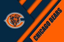 Chicago Bears NFL Team Logo Football Wall Art Print Gift Fan POSTER / CANVAS