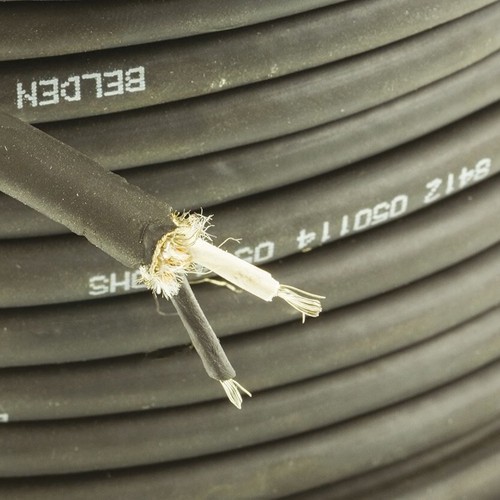 BELDEN 8412 (8402) • AUDIOPHILE CABLE FOR MICROPHONE • MIKROFONKABEL • NEU • 1 M eBay