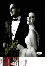 Robert Wagner autographed 8x10 great  b/w photo with Natalie Wood  JSA Certified