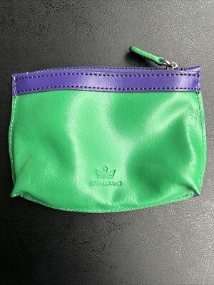Baekgaard Faux Leather Coin Purse Vera Bradley Green And Purple