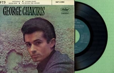 GEORGE CHAKIRIS / Witchcraft / CAPITOL EAP 4-1813 Pressing Spain 1963 EP VG