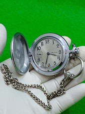 vintage Molniya Pocket watch SOVIET RUSSIAN USSR VINTAGE