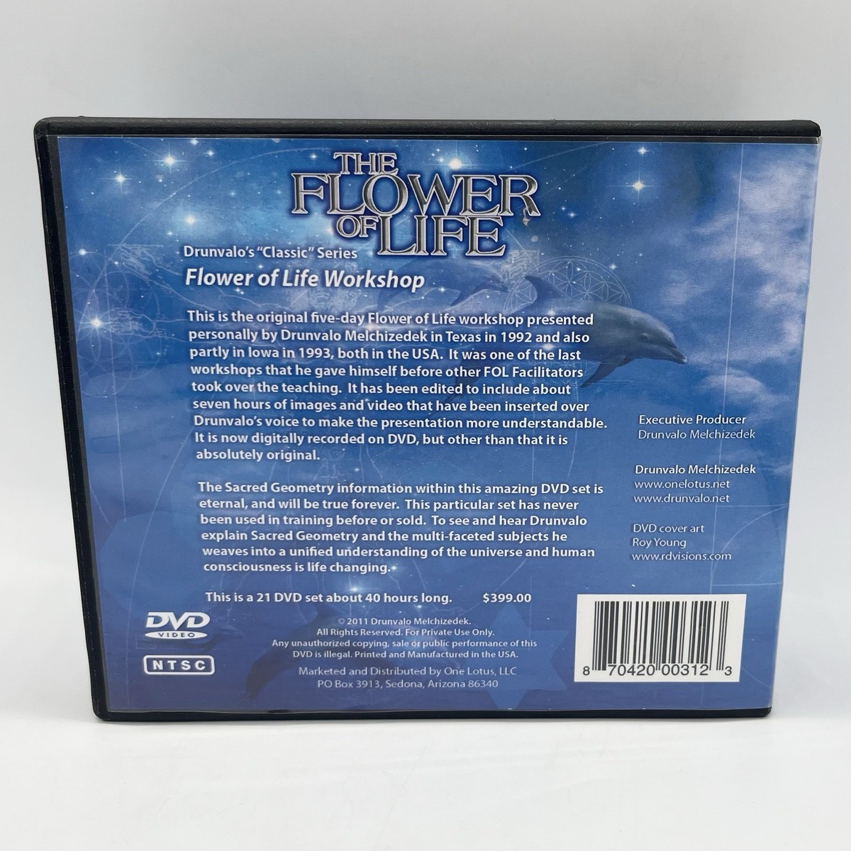 The Flower Of Life Workshop Drunvalo Melchizedek 21 DVD Complete
