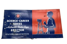 Gilbert #10044 Science-Career Series Erector Set Sold for Parts/Repair UNTESTED