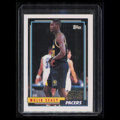 Malik Sealy Rookie #269 1992 Topps Indiana Pacers Basketball Card NBA ...