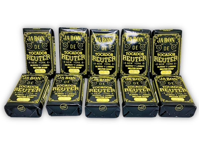 10-Pack Jabon de Tocador Reuter Murray & Lanman Bar Soap, 3.3 oz