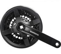 Shimano Kurbelgarnitur Tourney FC-TY301 Kurbelgarnitur - 6-Fach, 7-Fach, 8-Fa...