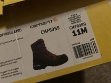 Carhartt Men's 8" Rugged Flex Insulated Composite Toe Work Boots Style CMF8389