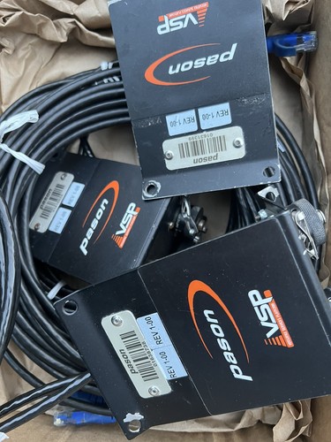 Pason VSP Versatile Services Platform Cable Ethernet 10 pin Mil Wall Mount Lot