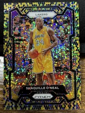 Shaquille O'Neal 2023-24 Panini Prizm King Snake Skin Prizm SP #181 LA Lakers