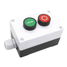 Momentary Push Button Switch Station Box Start/Stop Red Green Sign NO NC