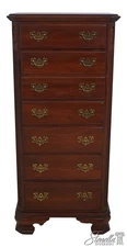 69529: ETHAN ALLEN Georgian Court Cherry Lingerie Chest