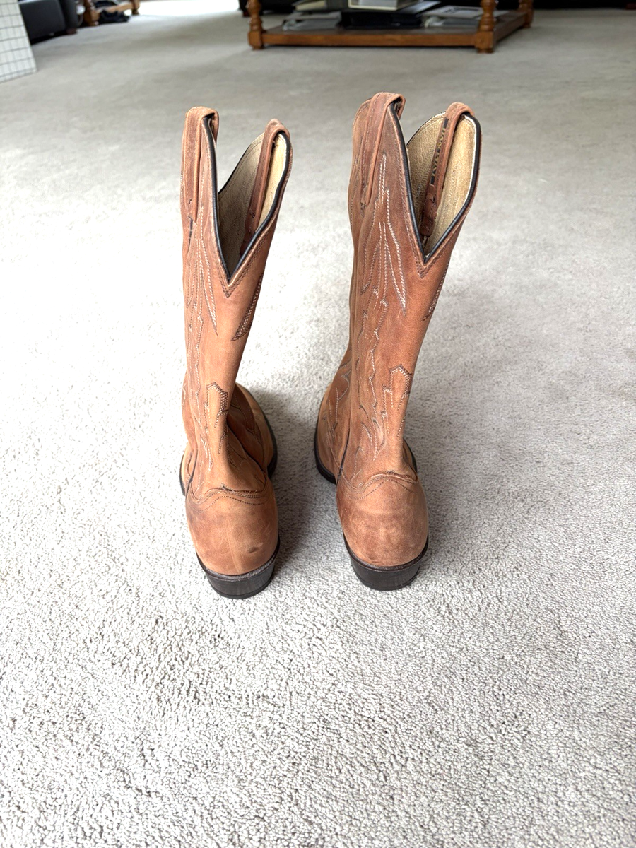Dan Post P2551 Marlboro Brown Leather Cowboy Western BOOTS  display picture 1