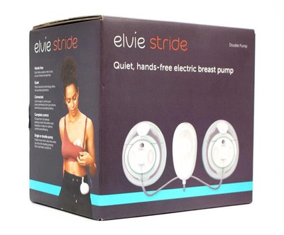 Elvie Stride Elektrische Doppelmilchpumpe mit 2 Modi Milchpumpe