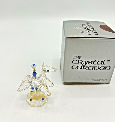 Rare Vintage Crystal Caravan Collection CAROUSEL PONY CC83