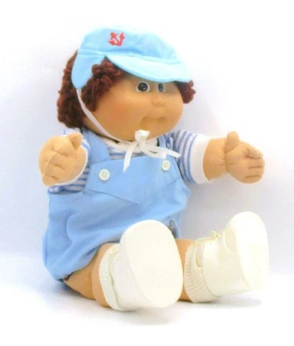 Cabbage Patch Kids 1985 Boy Doll  Auburn Hair HM1 KT Tag Outfit Shoes