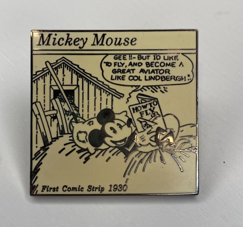 Mickey Mouse 1st Comic Strip 1930 Disney Pin Countdown to the Millennium #65