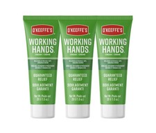 O'Keeffe's Working Hand 1 oz Pack of 3 Hand Cream for Dry Skin