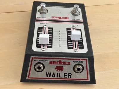 Marlboro Wailer Analog Fuzz Pedal for Electric Guitar | eBay