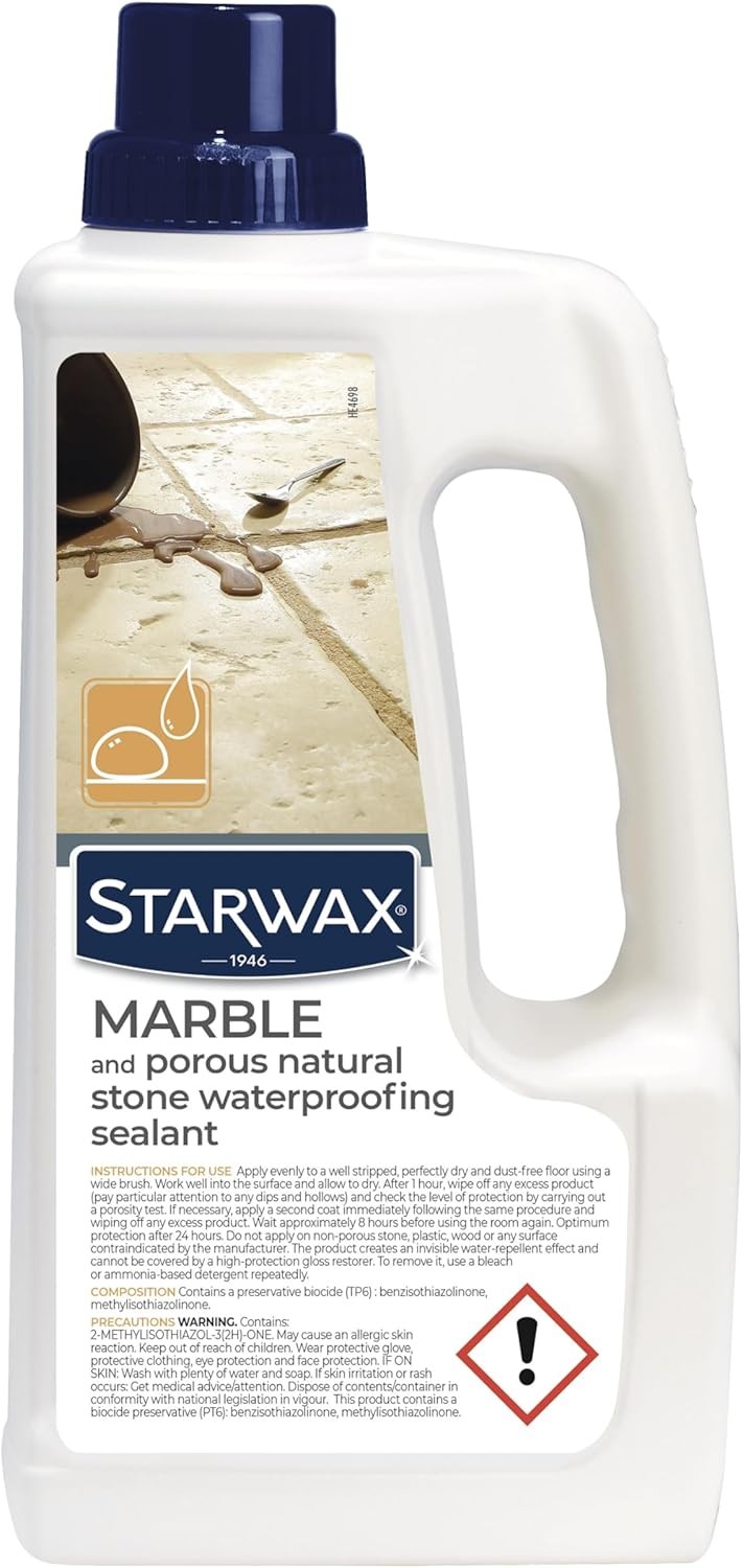 STARWAX - Marble and porous natural stone waterproofing sealant- Marble and nat